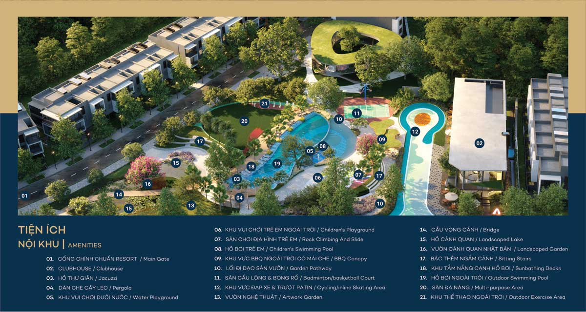 Tiện ích The Standard Bình Dương