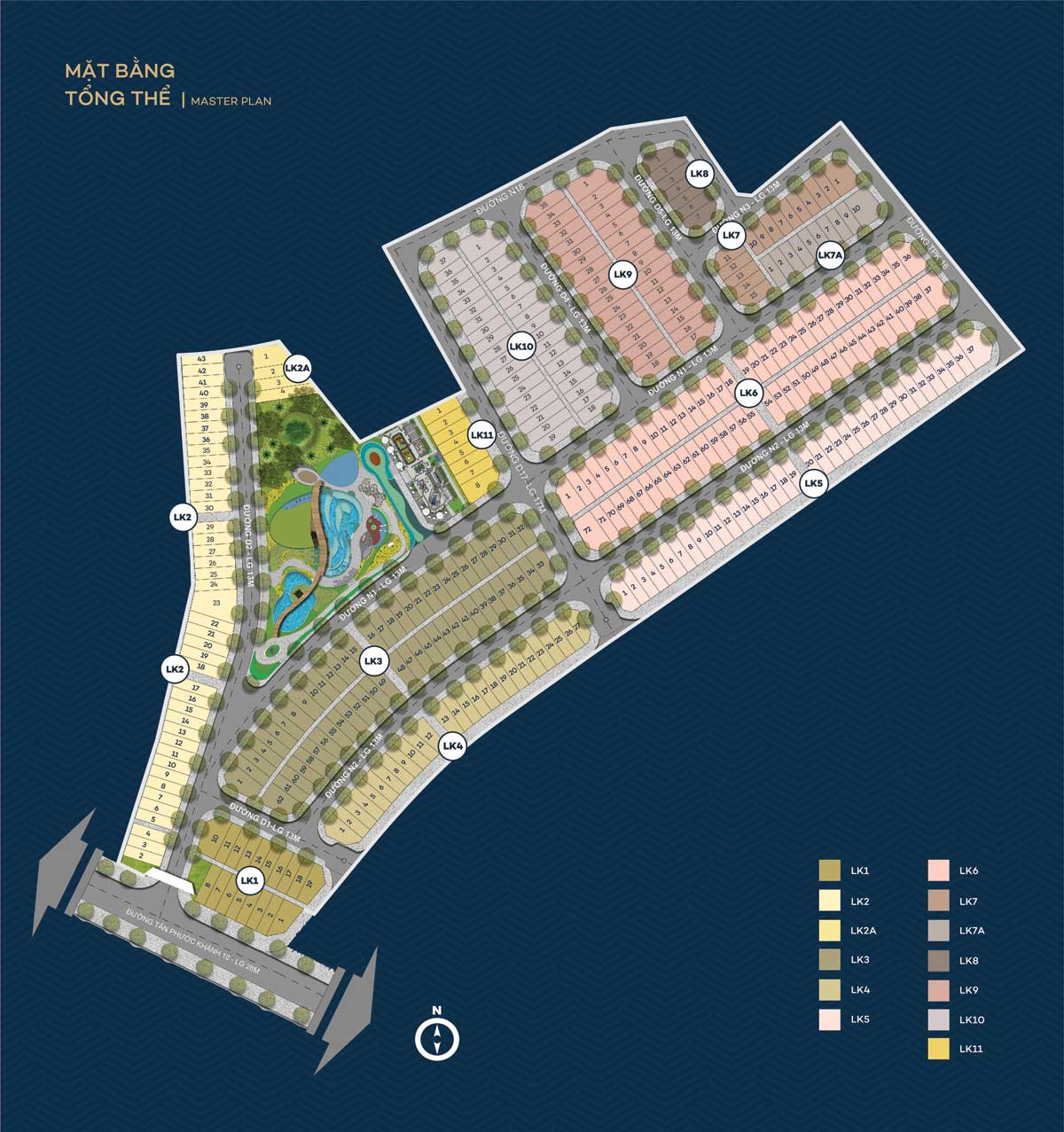 Mặt bằng dự án