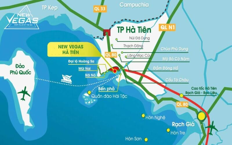 tiện ích Hà Tiên New Vegas