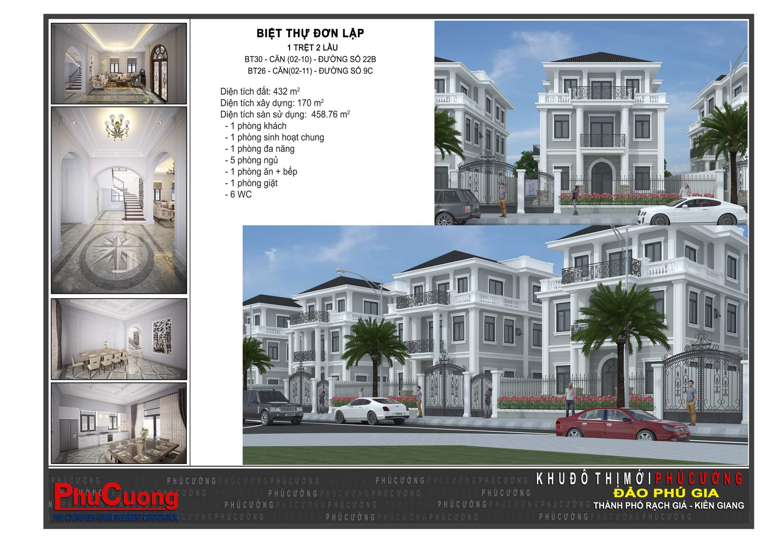 Giá nhà Khu đô thị Phú Cường Kiên Giang 3