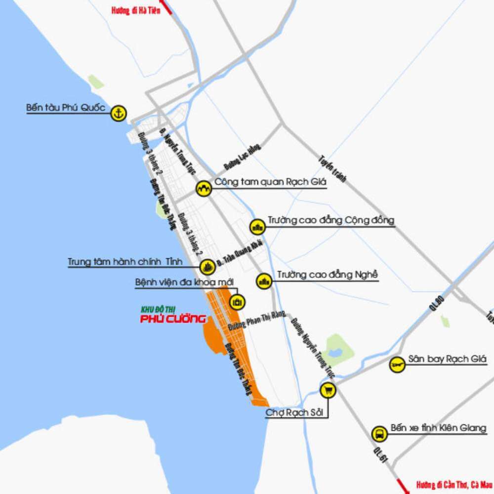 Khu đô thị Phú Cường Rạch Giá Kiên Giang 2