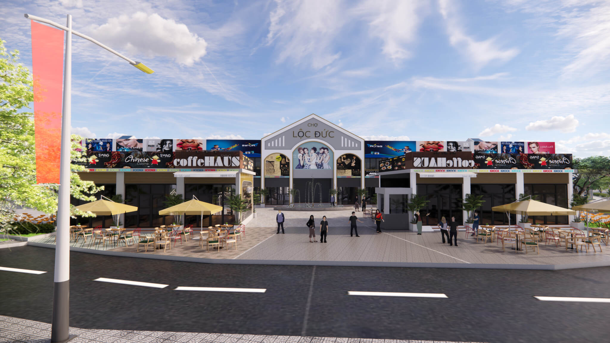 Chợ du lịch Lộc Đức -2