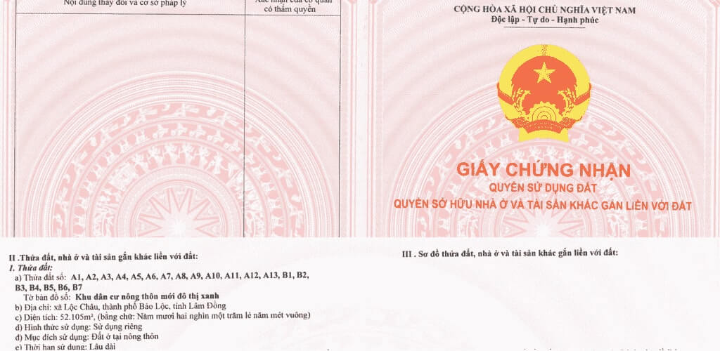 Pháp lý La Mia Bảo Lộc - 1