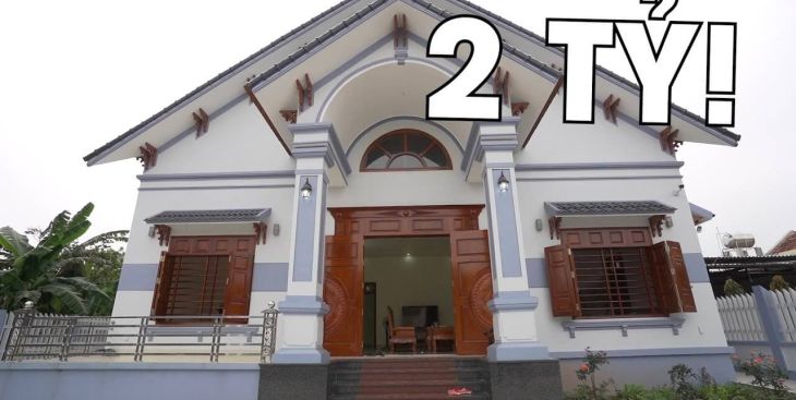 Top 7+ thiết kế xây nhà trọn gói 2 tỷ đẹp, hiện đại nhất 2023