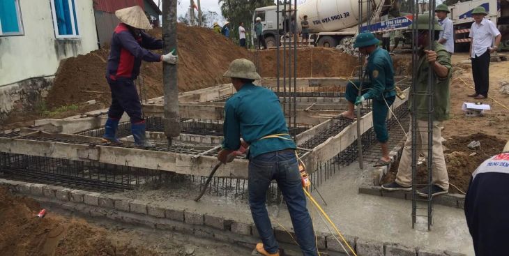 Tiền công xây dựng 1m2 nhà cấp 4 - Đơn giá nhân công 2023