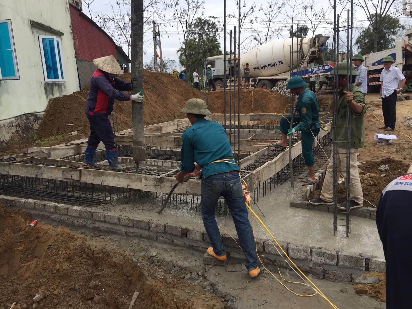 Tiền công xây dựng 1m2 nhà cấp 4 - 1