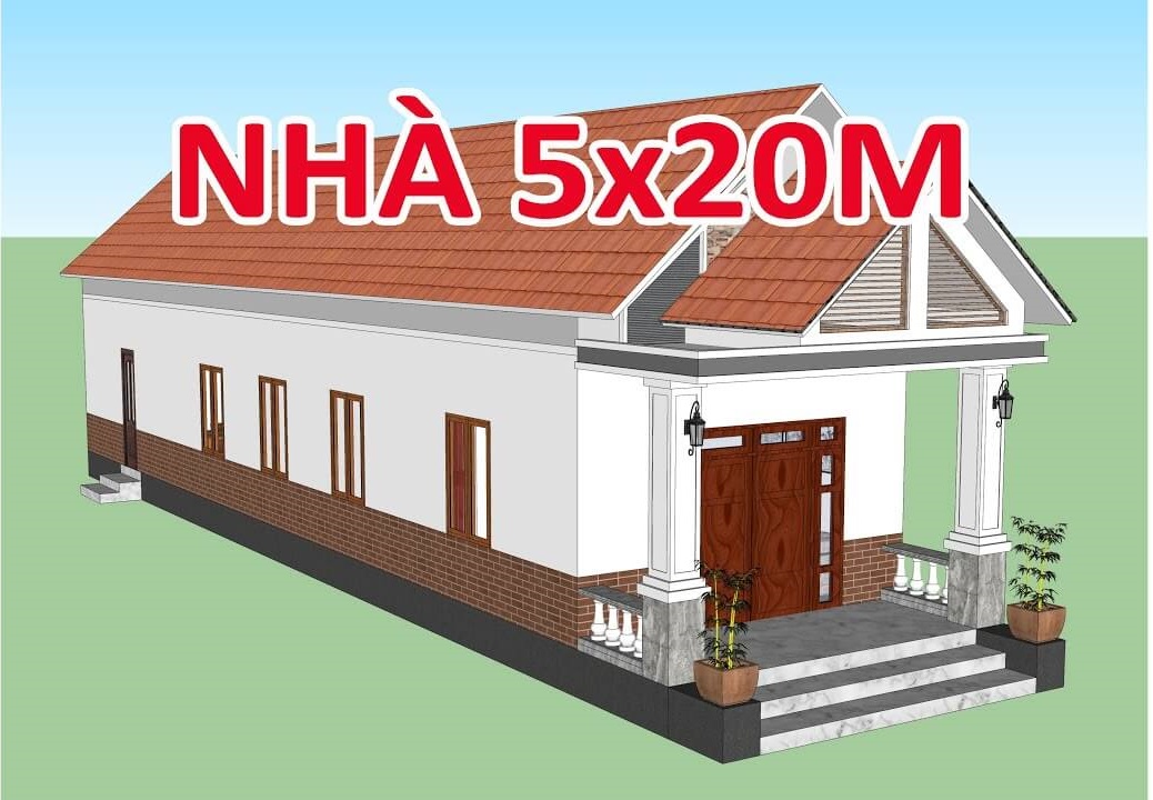 Chi phí xây nhà cấp 4 5x20m - 1