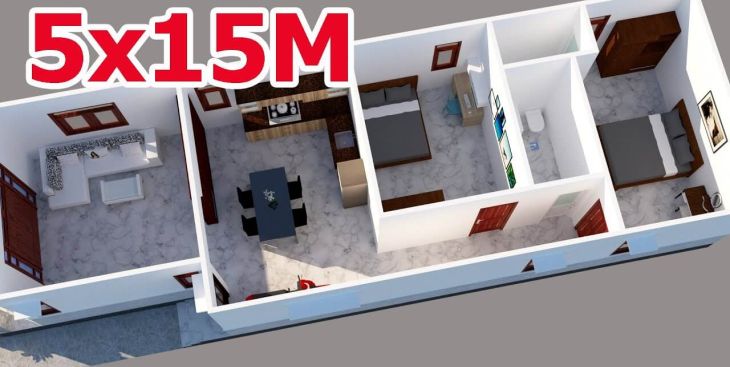 Chi phí xây nhà cấp 4 5x15m dưới 500 triệu, liệu có thể?