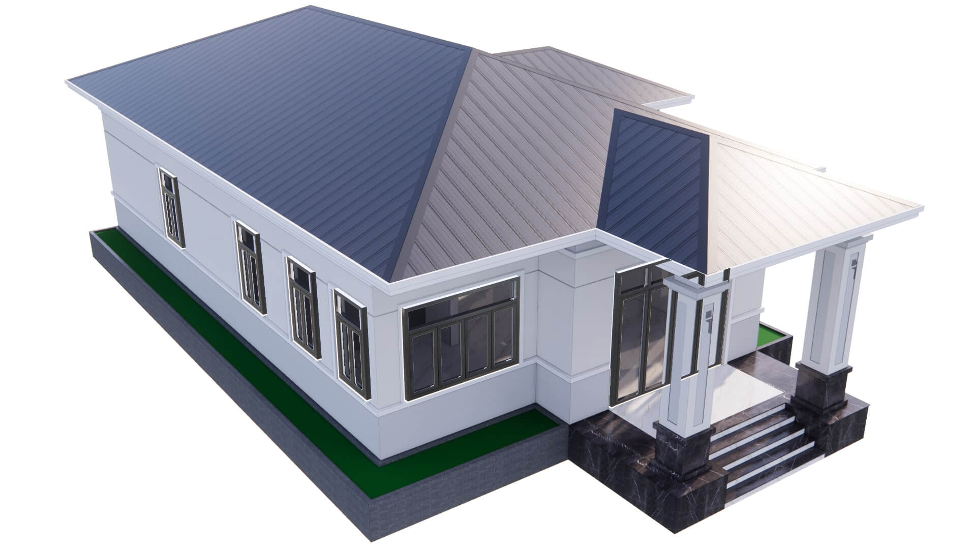 Xây nhà cấp 4 mái tôn trọn gói giá rẻ - 1