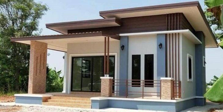 Ở nông thôn xây nhà cấp 4 trọn gói giá 50 triệu: 05+ mẫu nhà đơn giản, dễ thi công