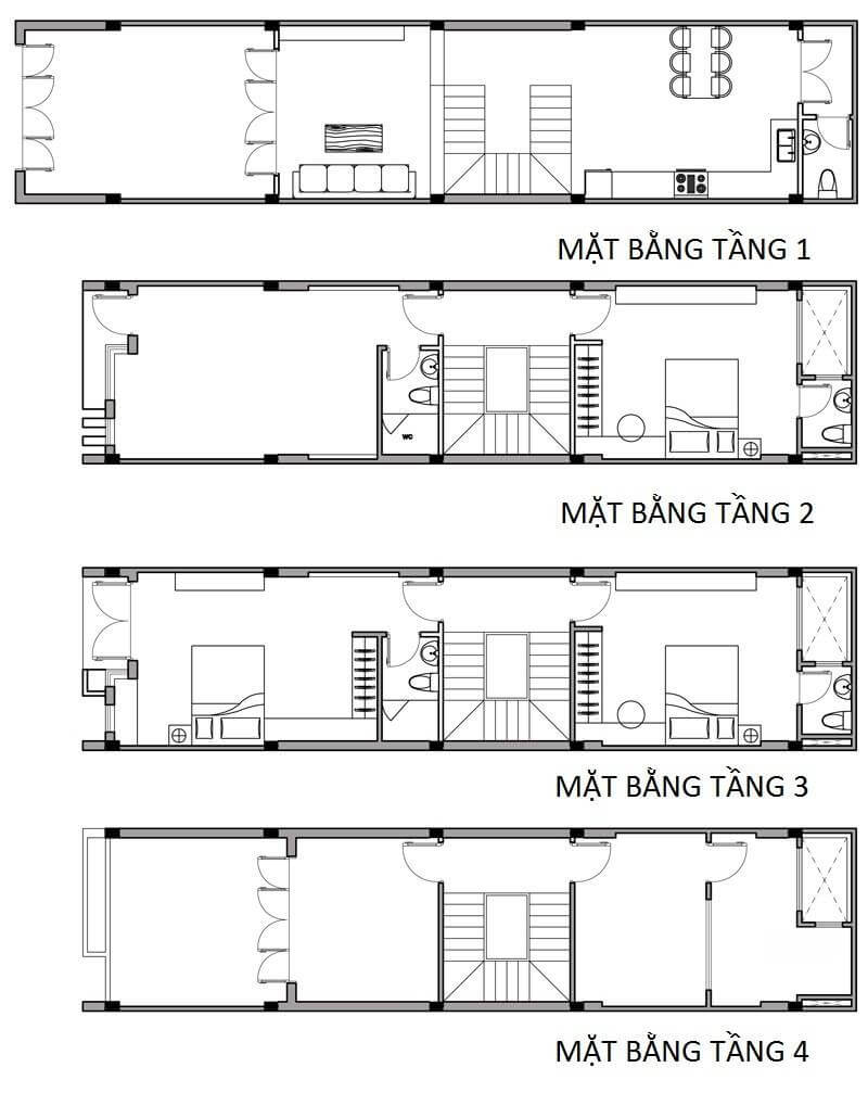 Báo giá thi công nhà phố - 1