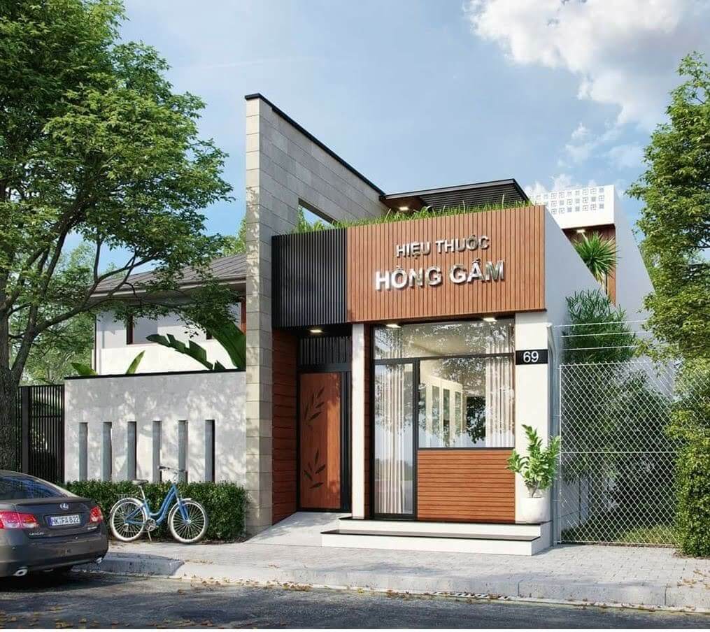 mẫu thiết kế xây dựng nhà phố đẹp 3