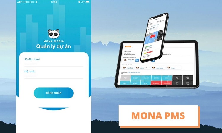 Phần mềm quản lý Mona Media