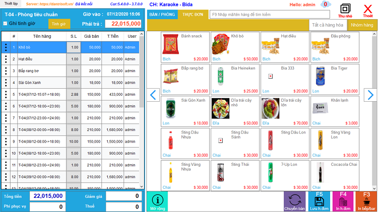 phần mềm quản lý quán karaoke - 2