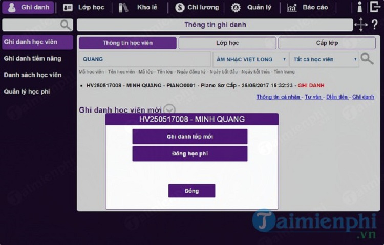 Phần mềm quản lý L’Edu