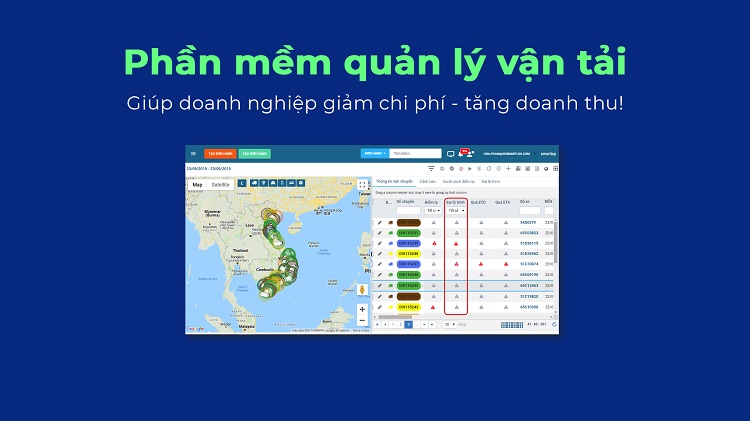 Phần mềm quản lý vận tải - 1