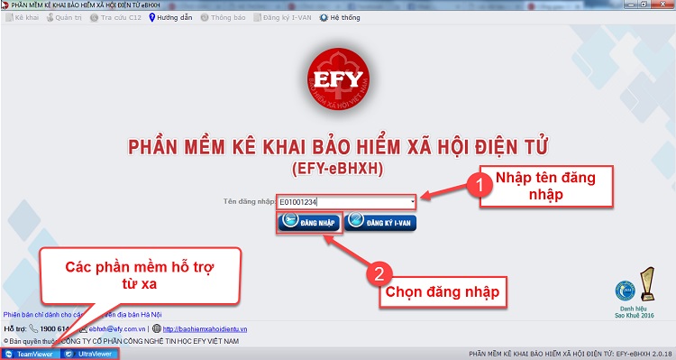 phần mềm bhxh efy - 1