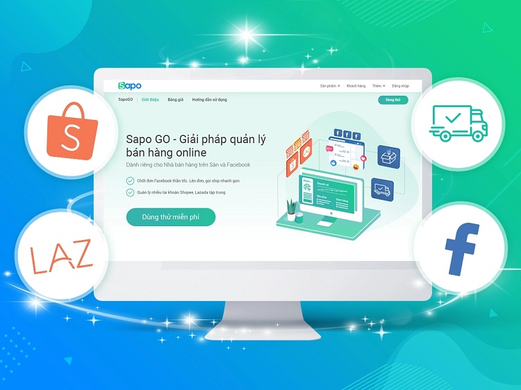 Phần mềm quản lý bán hàng Sapo 