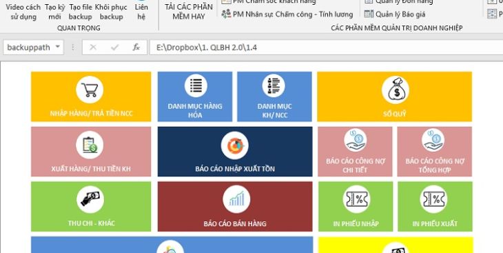Top +06 phần mềm quản lý bán hàng bằng Excel miễn phí đáng trải nghiệm