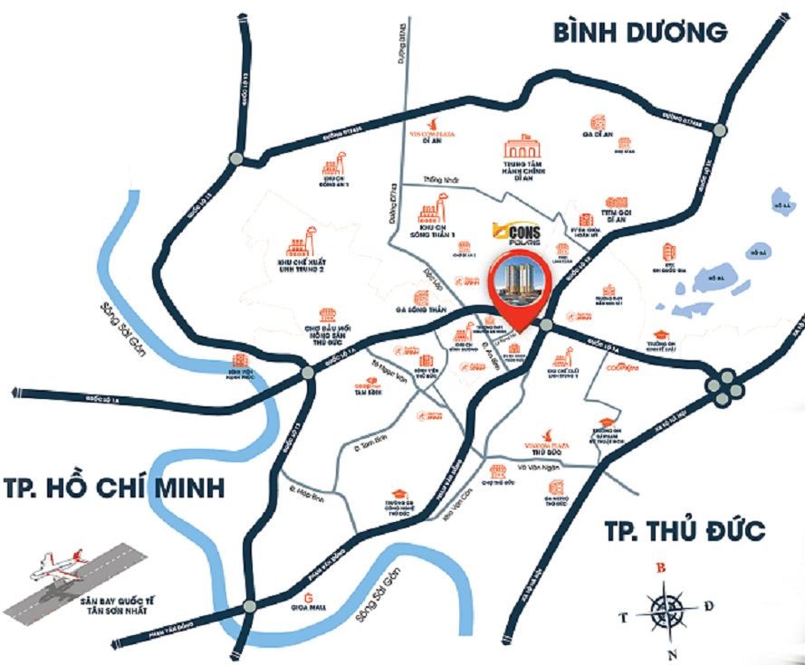 Dự án Bcons Polaris-2