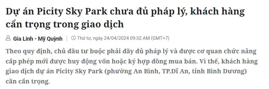 Picity Sky Park lừa đảo 3