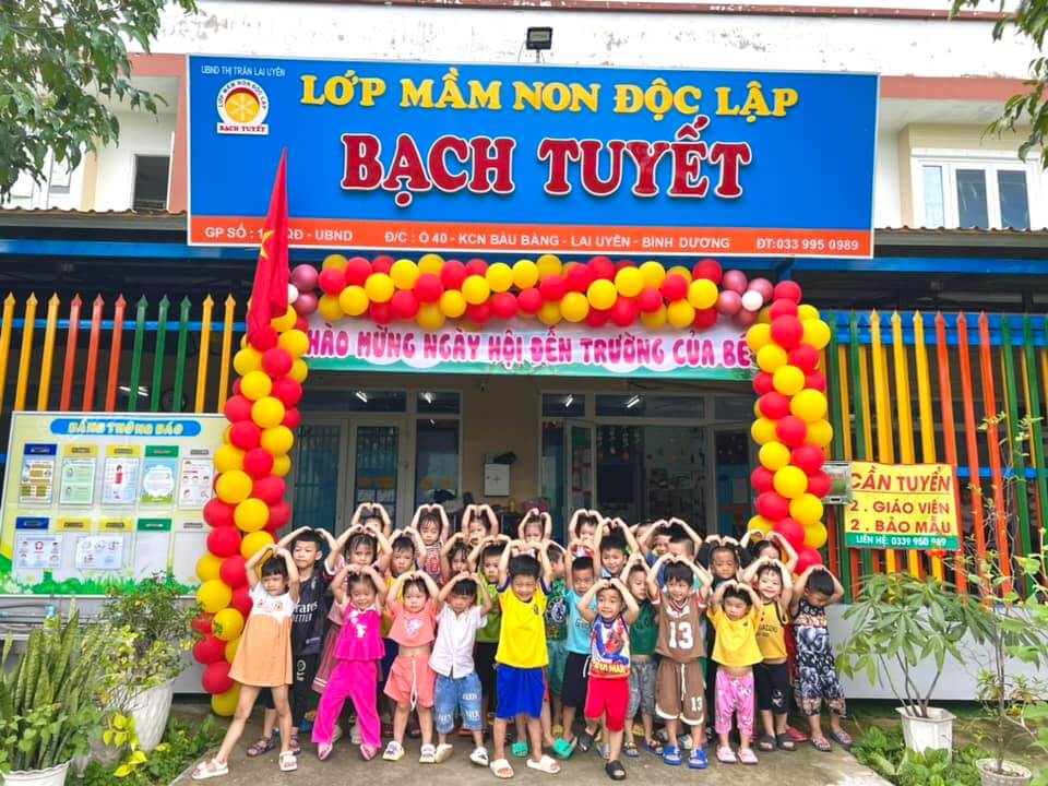 trường mầm non tốt nhất ở Bàu Bàng 5